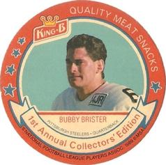 1989 King B Discs #24 Bubby Brister Front