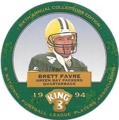 1994 King B Discs #5 Brett Favre Front