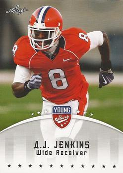 2012 Leaf Young Stars #1 A.J. Jenkins Front