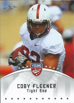 2012 Leaf Young Stars #21 Coby Fleener Front