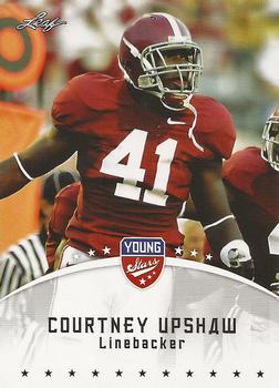 2012 Leaf Young Stars #23 Courtney Upshaw Front