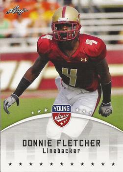2012 Leaf Young Stars #32 Donnie Fletcher Front