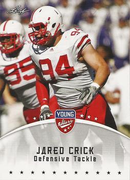 2012 Leaf Young Stars #42 Jared Crick Front