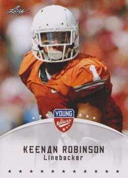 2012 Leaf Young Stars #49 Keenan Robinson Front