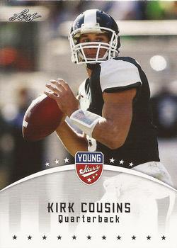 2012 Leaf Young Stars #51 Kirk Cousins Front