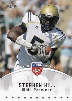 2012 Leaf Young Stars #82 Stephen Hill Front