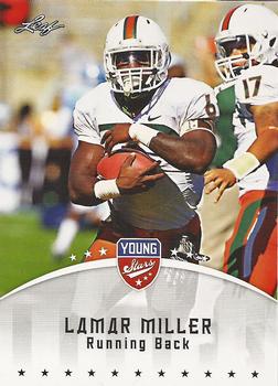 2012 Leaf Young Stars #52 Lamar Miller Front