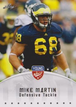 2012 Leaf Young Stars #65 Mike Martin Front