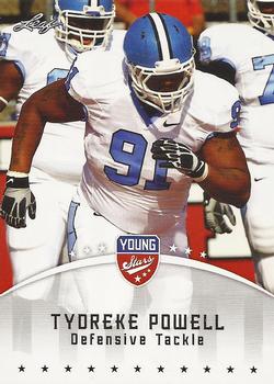 2012 Leaf Young Stars #88 Tydreke Powell Front