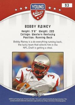2012 Leaf Young Stars #93 Bobby Rainey Back