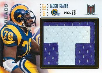2012 Panini Momentum - Team Threads Patches Prime #8 Jackie Slater Front