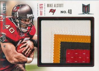2012 Panini Momentum - Team Threads Patches Prime #17 Mike Alstott Front
