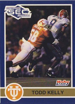 1991 Hoby Stars of the SEC #418 Todd Kelly Front