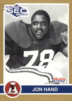 1991 Hoby Stars of the SEC #8 Jon Hand Front