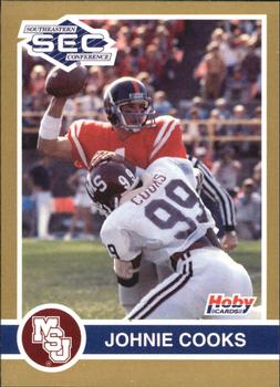 1991 Hoby Stars of the SEC #233 Johnie Cooks Front
