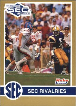 1991 Hoby Stars of the SEC #394 SEC Rivalries - Drama on Halloween Front