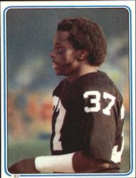 1983 Topps Stickers #83 Lester Hayes Front