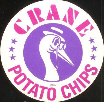 1976 Crane Discs #NNO Chuck Foreman Back