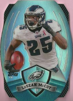 2012 Topps - Game Time Giveaway Die Cut #42 LeSean McCoy Front