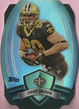 2012 Topps - Game Time Giveaway Die Cut #43 Jimmy Graham Front