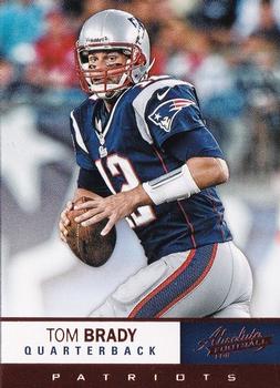 2012 Panini Absolute - Retail #34 Tom Brady Front