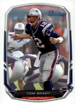 2013 Bowman #50 Tom Brady Front