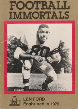 1985-88 Football Immortals #22 Len Ford Front