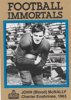 1985-88 Football Immortals #81 John McNally Front
