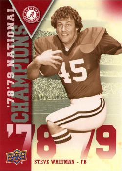 2012 Upper Deck University of Alabama - National Champions #NCSW Steve Whitman Front