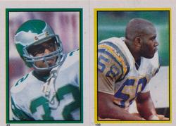 1984 Topps Stickers #49 / 199 Michael Williams / Mike Green Front