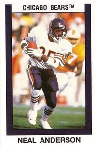 1989 Panini Stickers #18 Neal Anderson Front