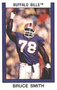 1989 Panini Stickers #228 Bruce Smith Front