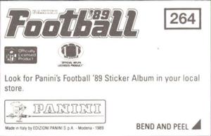 1989 Panini Stickers #264 Denver Broncos Helmet Back