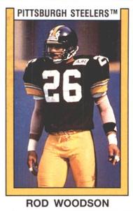 1989 Panini Stickers #378 Rod Woodson Front