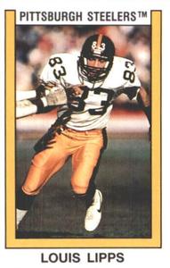 1989 Panini Stickers #382 Louis Lipps Front