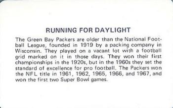 1976 Popsicle #NNO Green Bay Packers Back