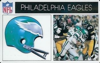 1976 Popsicle #NNO Philadelphia Eagles Front