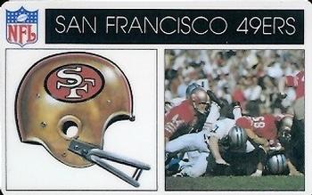 1976 Popsicle #NNO San Francisco 49ers Front