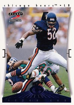 1997 Score Chicago Bears #5 Bryan Cox Front