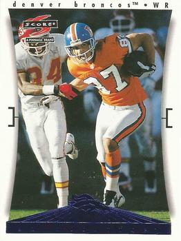 1997 Score Denver Broncos #6 Ed McCaffrey Front