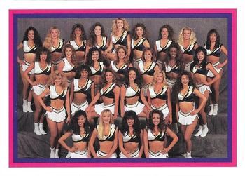 1994-95 Sideliners Pro Football Cheerleaders #NNO San Diego Squad Roster Front