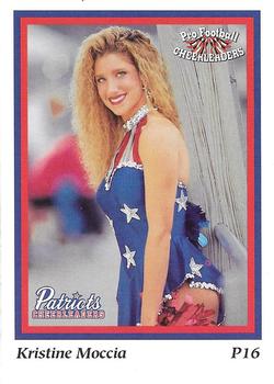 1994-95 Sideliners Pro Football Cheerleaders #P16 Kristine Moccia Front