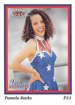 1994-95 Sideliners Pro Football Cheerleaders #P23 Pamela Burks Front