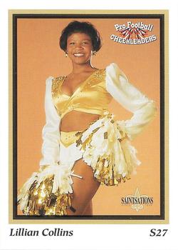 1994-95 Sideliners Pro Football Cheerleaders #S27 Lillian Collins Front