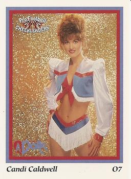 1994-95 Sideliners Pro Football Cheerleaders #O7 Candi Caldwell Front