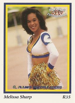 1994-95 Sideliners Pro Football Cheerleaders #R35 Melissa Sharp Front