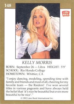 1992 Lime Rock Pro Cheerleaders #148 Kelly Morris Back