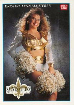 1992 Lime Rock Pro Cheerleaders #66 Kristine Lynn Mauterer Front