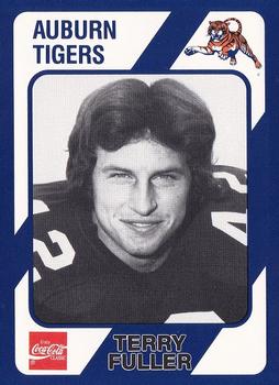 1989 Collegiate Collection Coke Auburn Tigers (580) #540 Terry Fuller Front