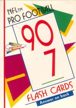 1991 Pacific Flash Cards #94 Mark Clayton Front